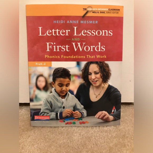 Letter Lessons & First Words: Phonics Foundations That Work by Heidi Anne Mesmer - Picture 1 of 2